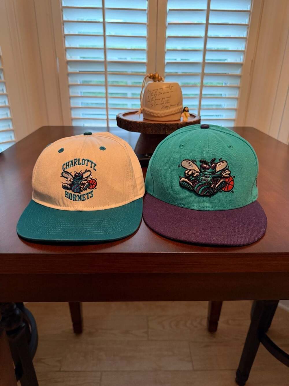Vintage 90’s New Era Charlotte Hornets Hardwood Classics 9FIFTY Snapback Hat